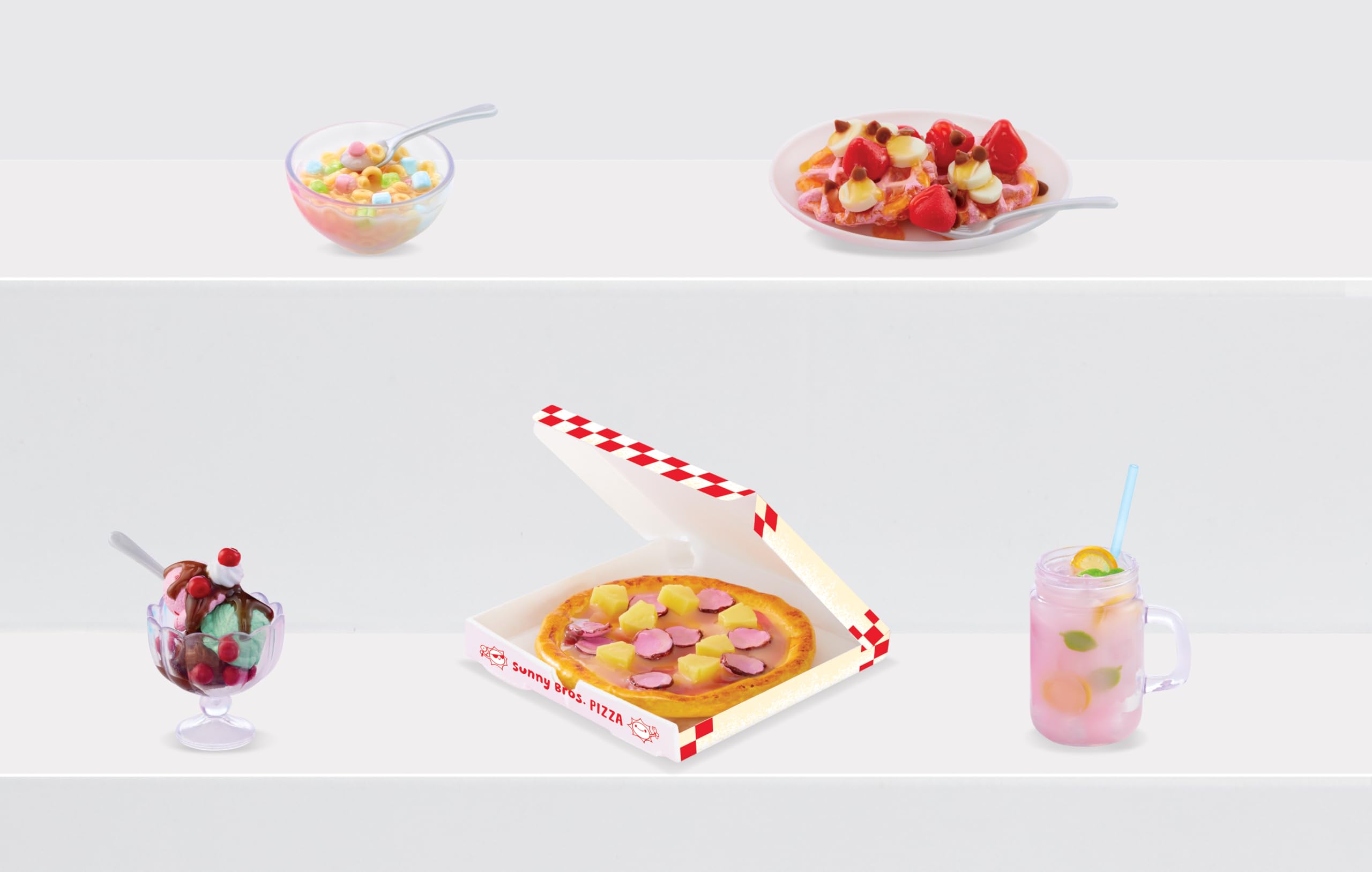 MGA's Miniverse Make It Mini Food Multipack, Collectibles, DIY, Resin Play, Replica Food, NOT EDIBLE, 8+