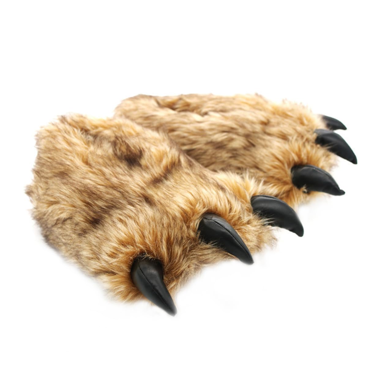 Pantofole ad artiglio d'orso ciabatte invernali ciabatte casa pantofole calde scarpe da per animali unisex di peluche unisex