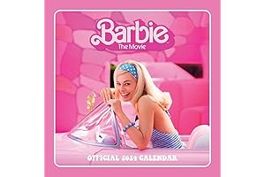 Barbie: The Movie Official Calendar 2024