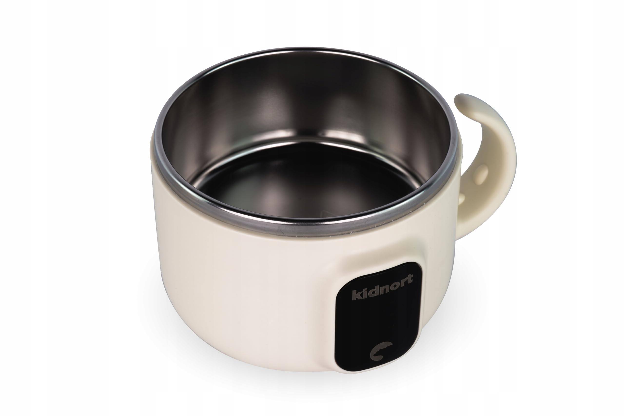 Vennlig - Scaldabagno portatile da 400 ml, impermeabile IPX7, batteria da 4500 mAh, inserto interno in acciaio inox, display a LED, mantiene caldo 40 °C e modalità disinfettante a 70 °C