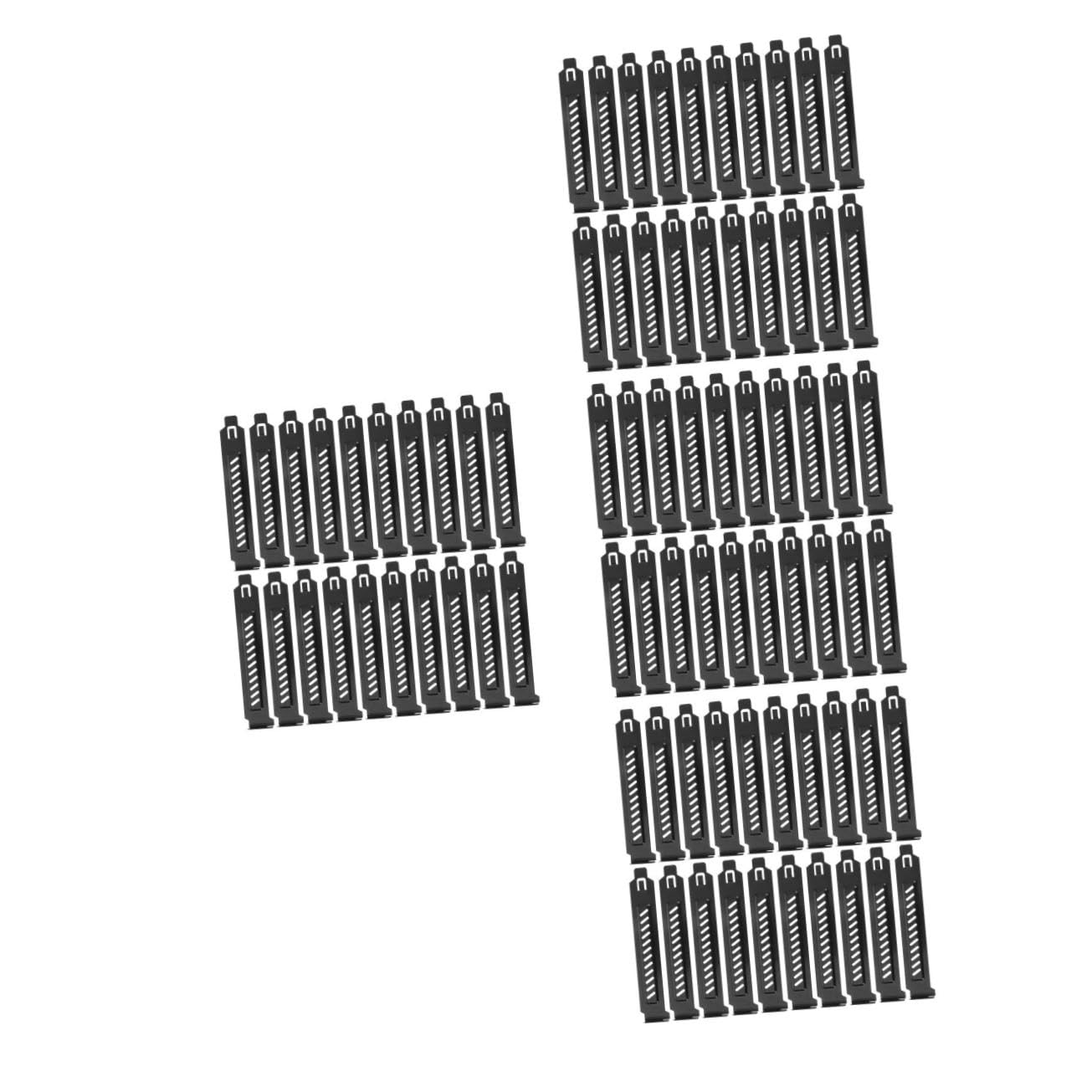 SHINEOFI 4 Set Piastra Copertura Pci Inossidabilper Case Computer Protezione Antipolvere Per Chassis Facile Installare 20 Pezzi*4