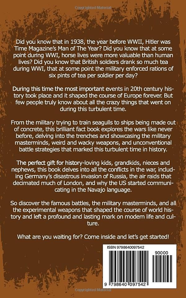 500 WORLD WAR 1 & 2 FACTS - Interesting Events & History Information To Win Trivia - Image 2