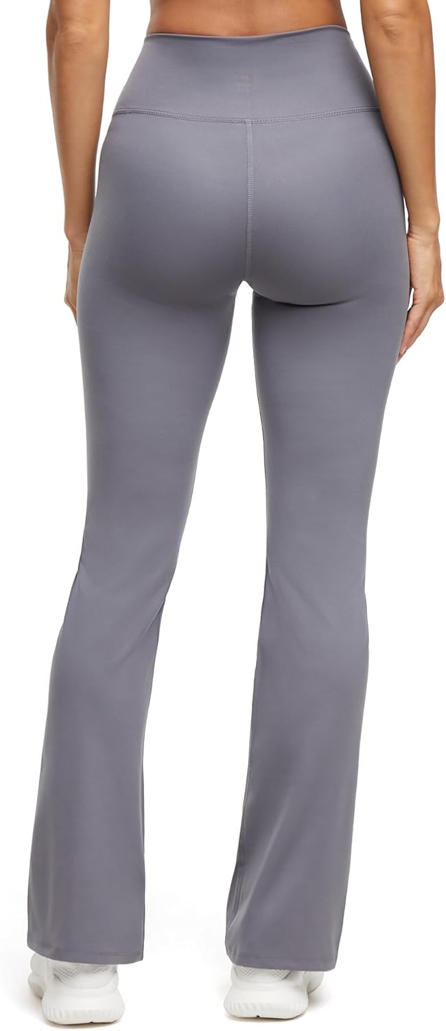 Balance Collection Womens Standard Easy Sage High Rise Flare Pant, Poppy Seed, Large - Image 3