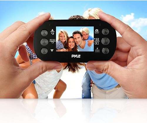 Miniatura 5 de Pyle PDVRCAM50W - Cámara de tablero Full HD 1080p + cámara de acción deportiva - Salida AV para FPV Drone Vuelo y WIFI integrado