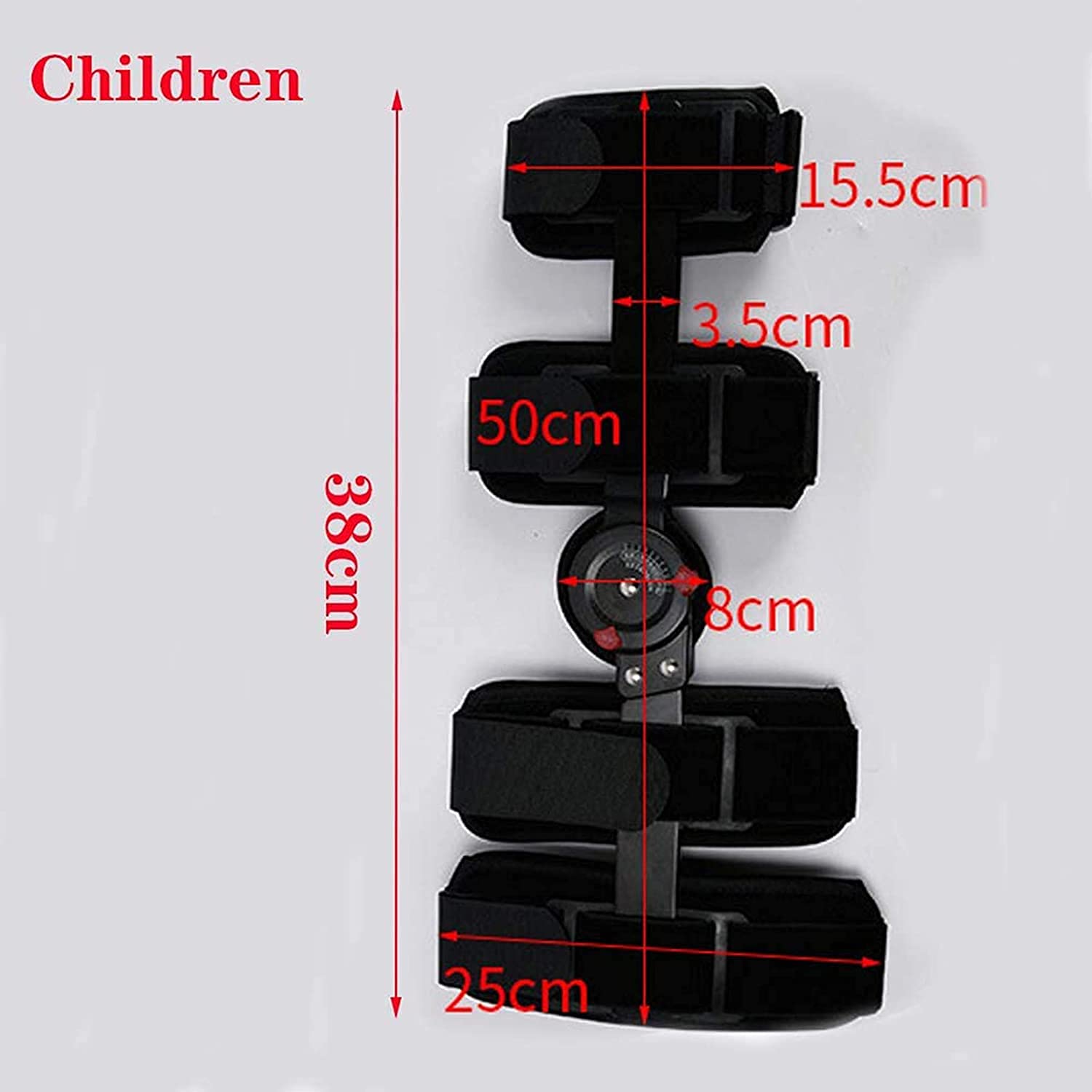 Ortopedyczny Stabilizator Kolana Z Zawiasami, Regulowany Stabilizator Stawu Kolanowego, Stabilizator Kolana Po Operacji Zapalenia Stawów, Rozmiar S (50 Cm)