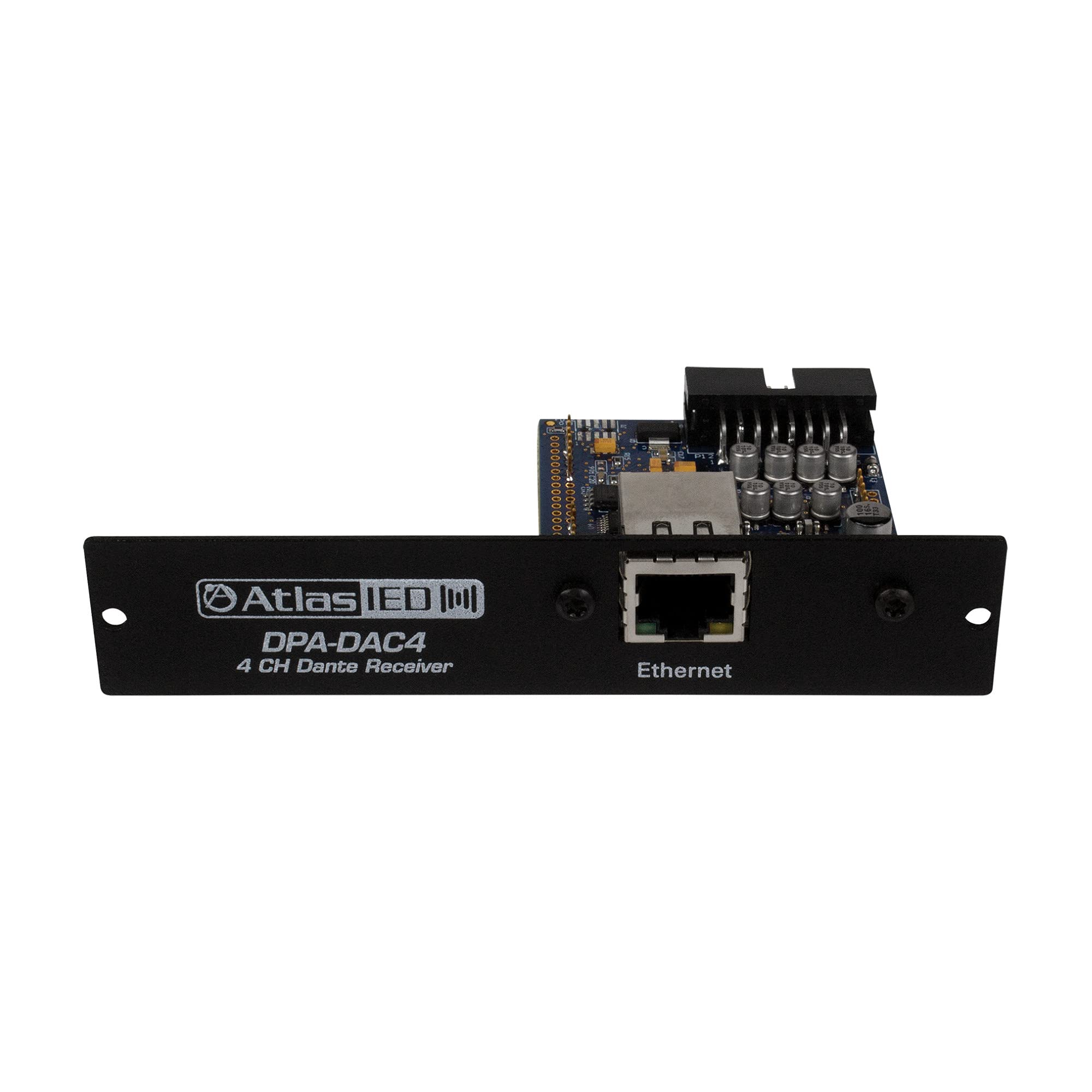 AtlasIED DPA-DAC4 Dante Enabled Accessory Card for Use w/ DPA2402/DPA1202/DPA602