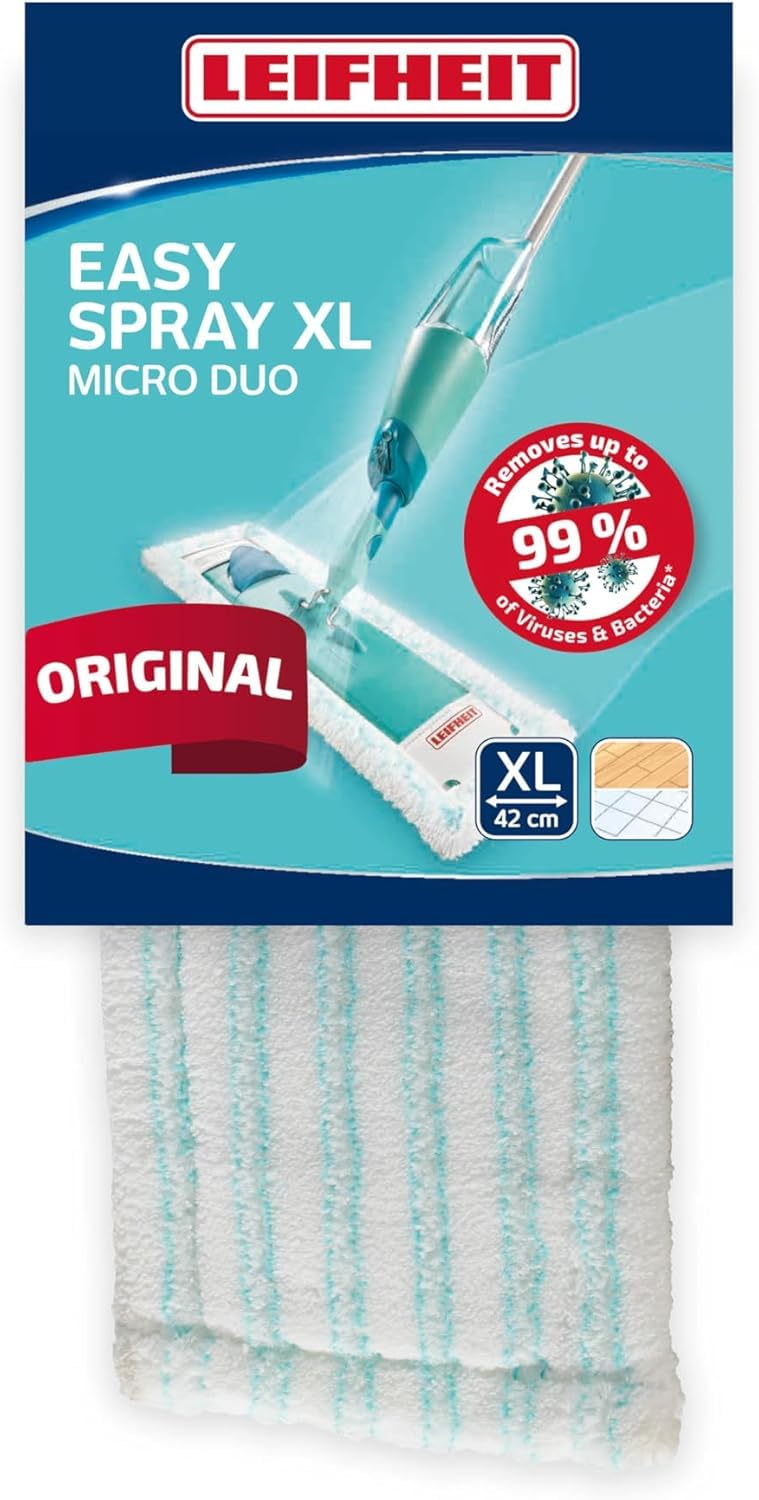 Wiper Cover Easy Spray XL Micro Duo, Microfibre, White, 55 x 16 x 2 cm