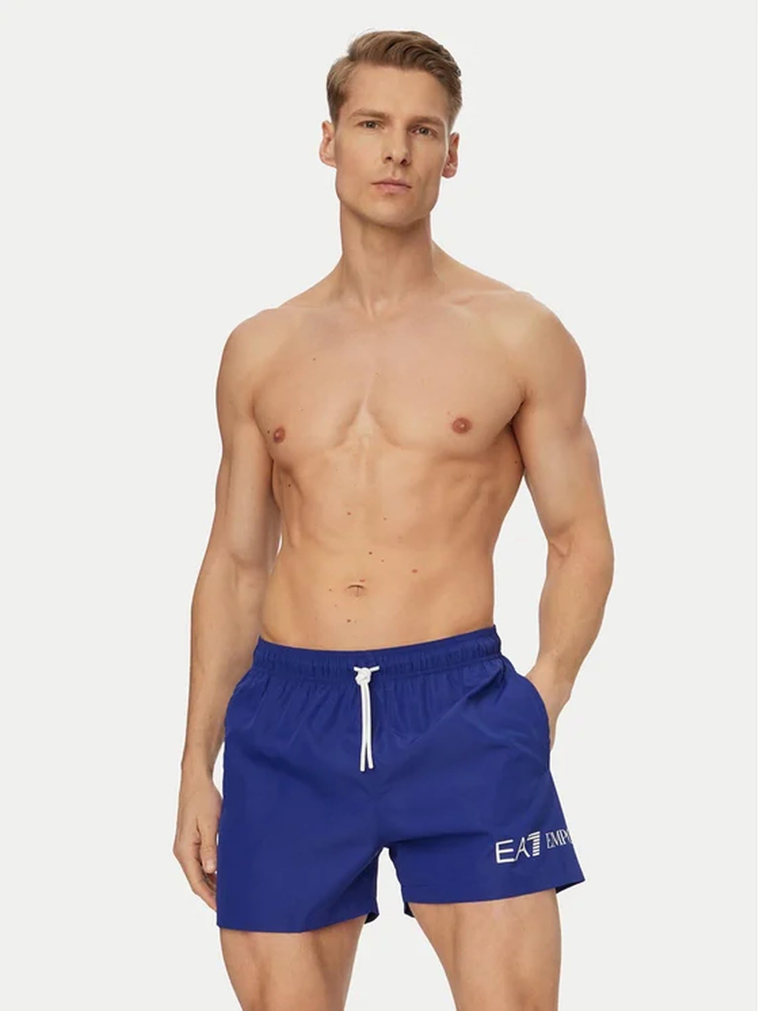 EA7 Emporio Armani - Bañador bóxer para hombre con logotipo ASV 7M002000AF13049 8056643416625 - XXL