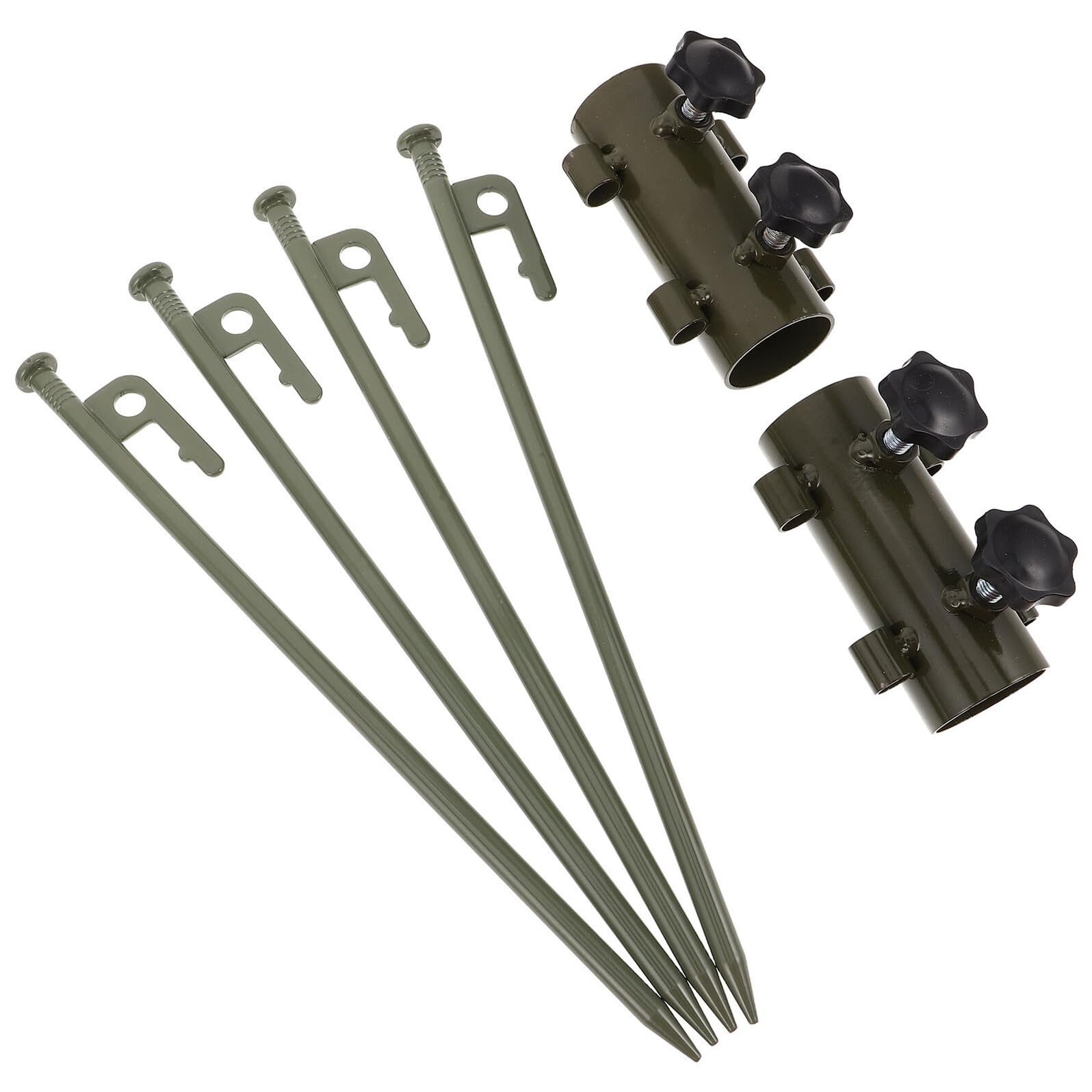 Clavijas para Tiendas de Campaña al Aire Libre de Acero, 1 Set