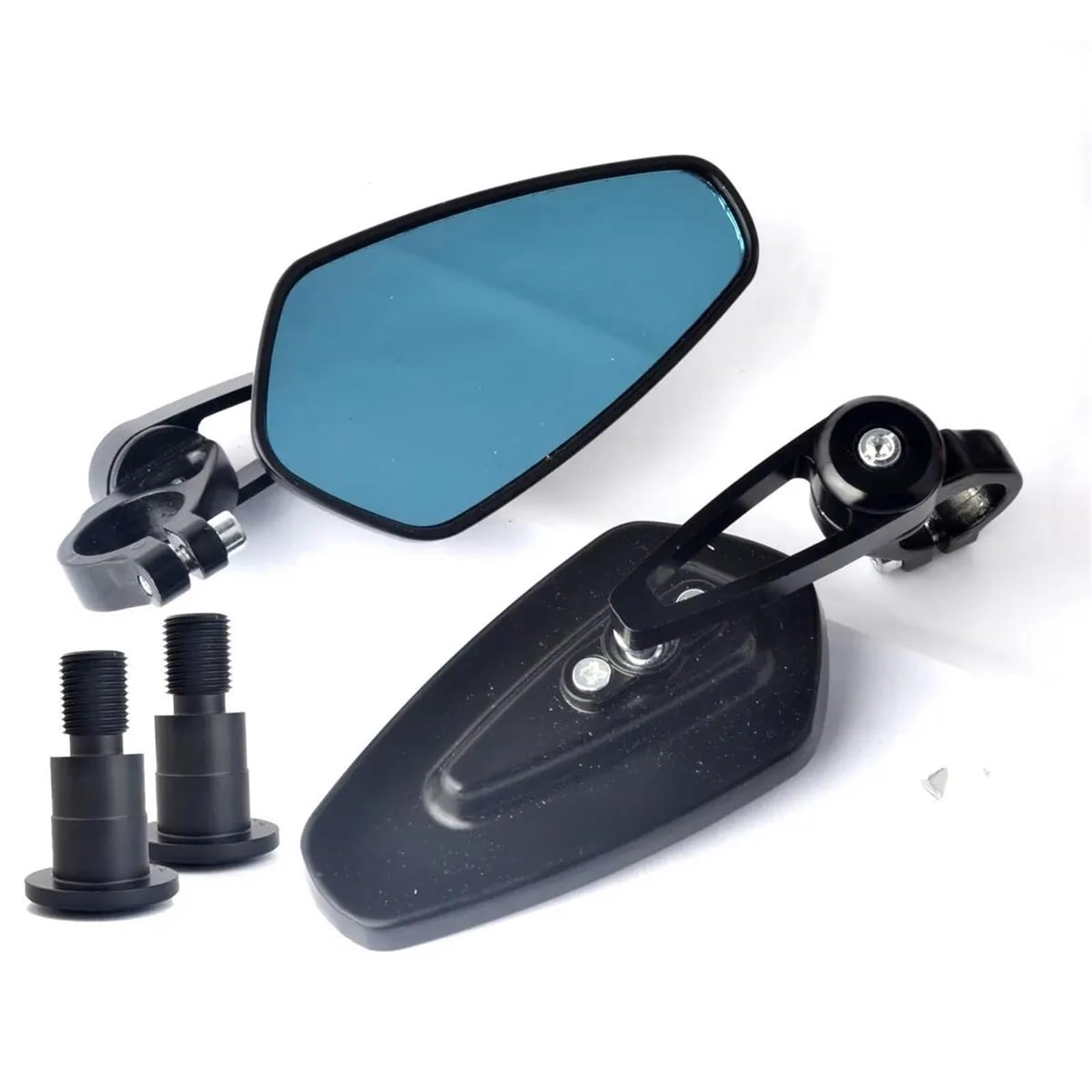 Espejo retrovisor para manillar de motocicleta Yamaha MT-07 MT-09 antideslumbrante azul