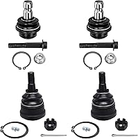 Vista 67 de Detroit Axle - Conjunto de juntas esféricas delanteras de 4 piezas para Dodge Ram 2500 3500 2003-2013, 2004 2005 2006 2007 2008 2009 2010 2011 2012
