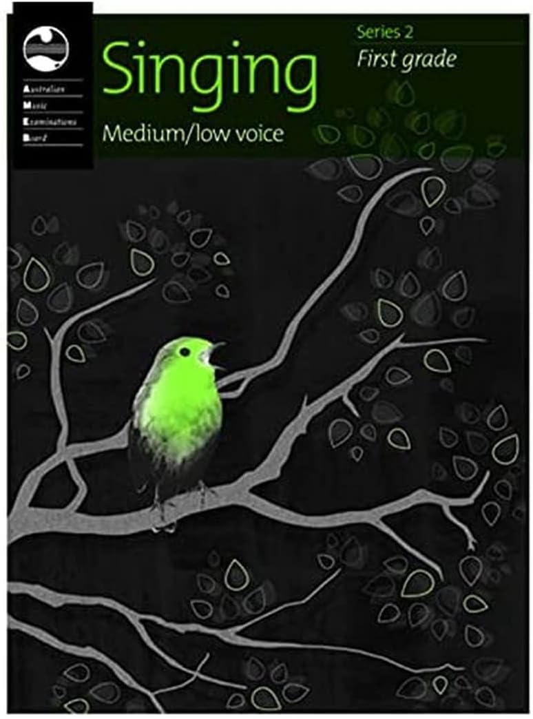 AMEB Singing Series 2 Low Voice Book for First Grade