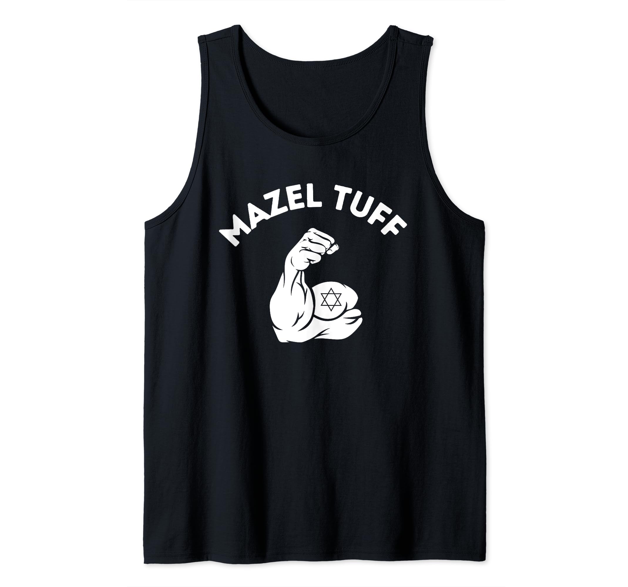 Amazon.com: Mazel Tuff Funny Jewish Fitness Workout Gym Tank Top
