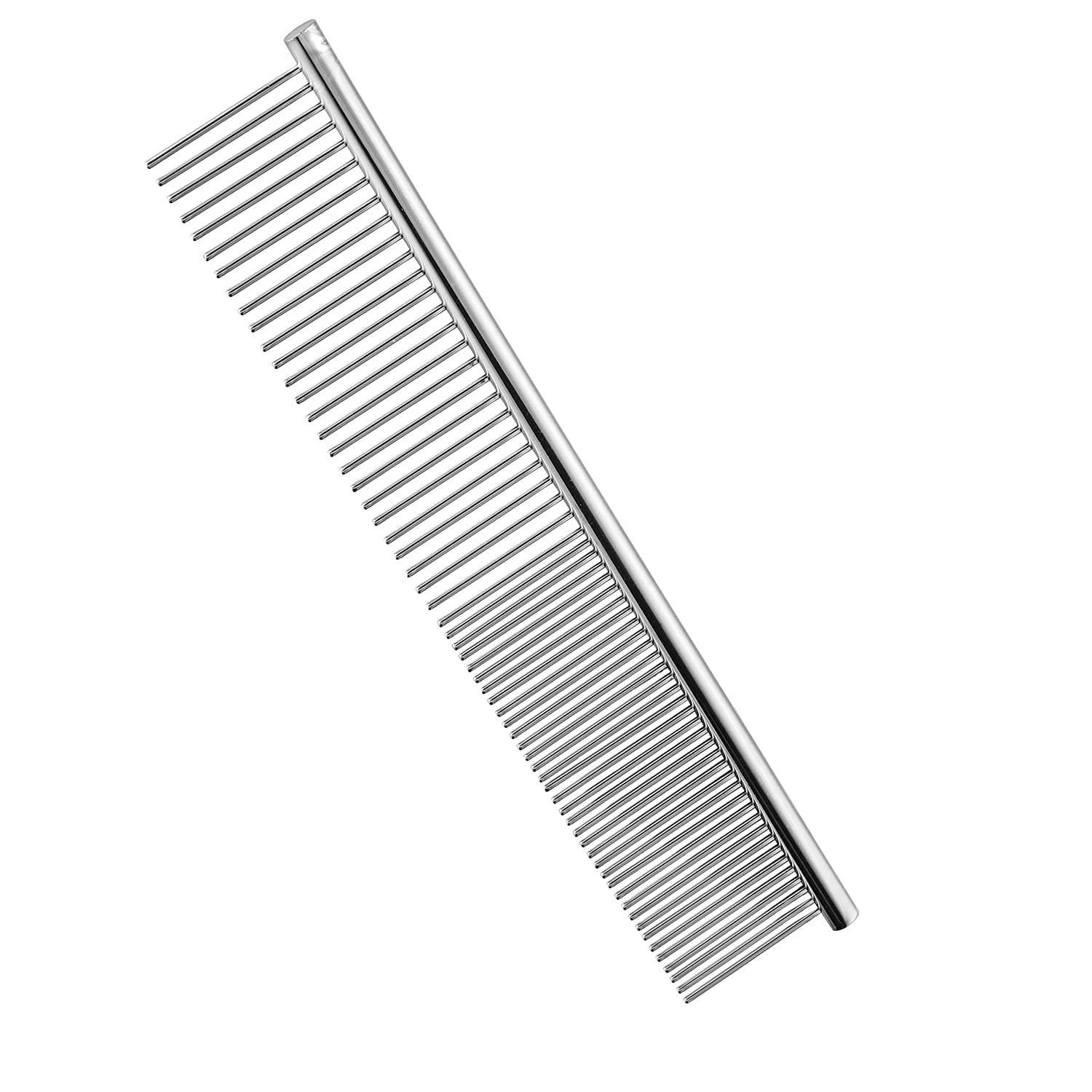 See full amazon price history chart for DHVAJA Pet Rounded Teeth Stainless Steel Pet Hair Grooming Flat Comb for Dogs, Cats, Rabbits and Birds, Small (16cm) DHVAJA Pet Rounded Teeth Stainless Steel Pet Hair Grooming Flat Comb for Dogs, Cats, Rabbits and Birds, Small (16cm) (B0CGXGLVNV) Amazon Price History, Amazon Price Tracker