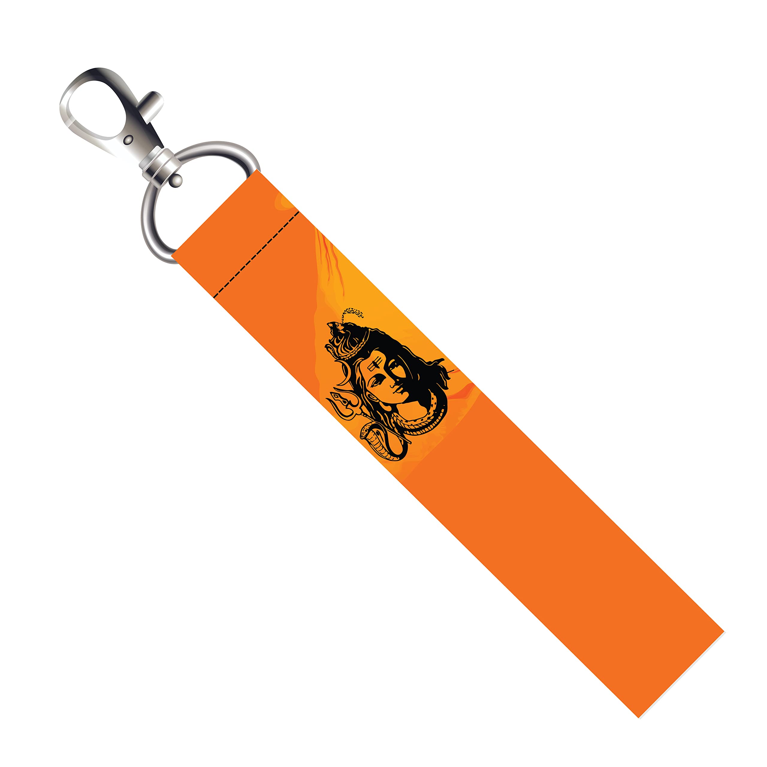 ISEE 360® Shiva God Lanyard Bag Tag with Swivel Lobster for Gift Luggage Bags Backpack Laptop Bags Students Workers L X H 5 X 0.8 INCH-image-34