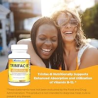 Vista 4 de Wonder Laboratories Factor intrínseco con ácido fólico y vitamina B-12 1000mcg - 120 Cápsulas