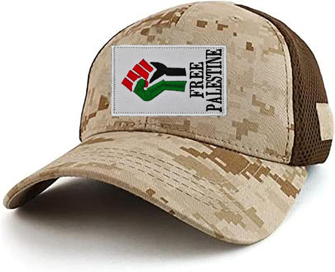 Free Palestine Patch PALESTINE National Flag Embroidery Patches Badge Square Shape Patch Embroidered Tactical Military Morale Patch with Hook and Loop - Image 4