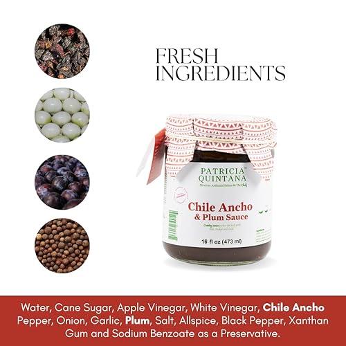 Miniatura 9 de Patricia Quintana Muestra de adobo mexicano – Incluye Achiote, Al Pastor, Chile Ancho y Ciruela (16 oz, 3 unidades)