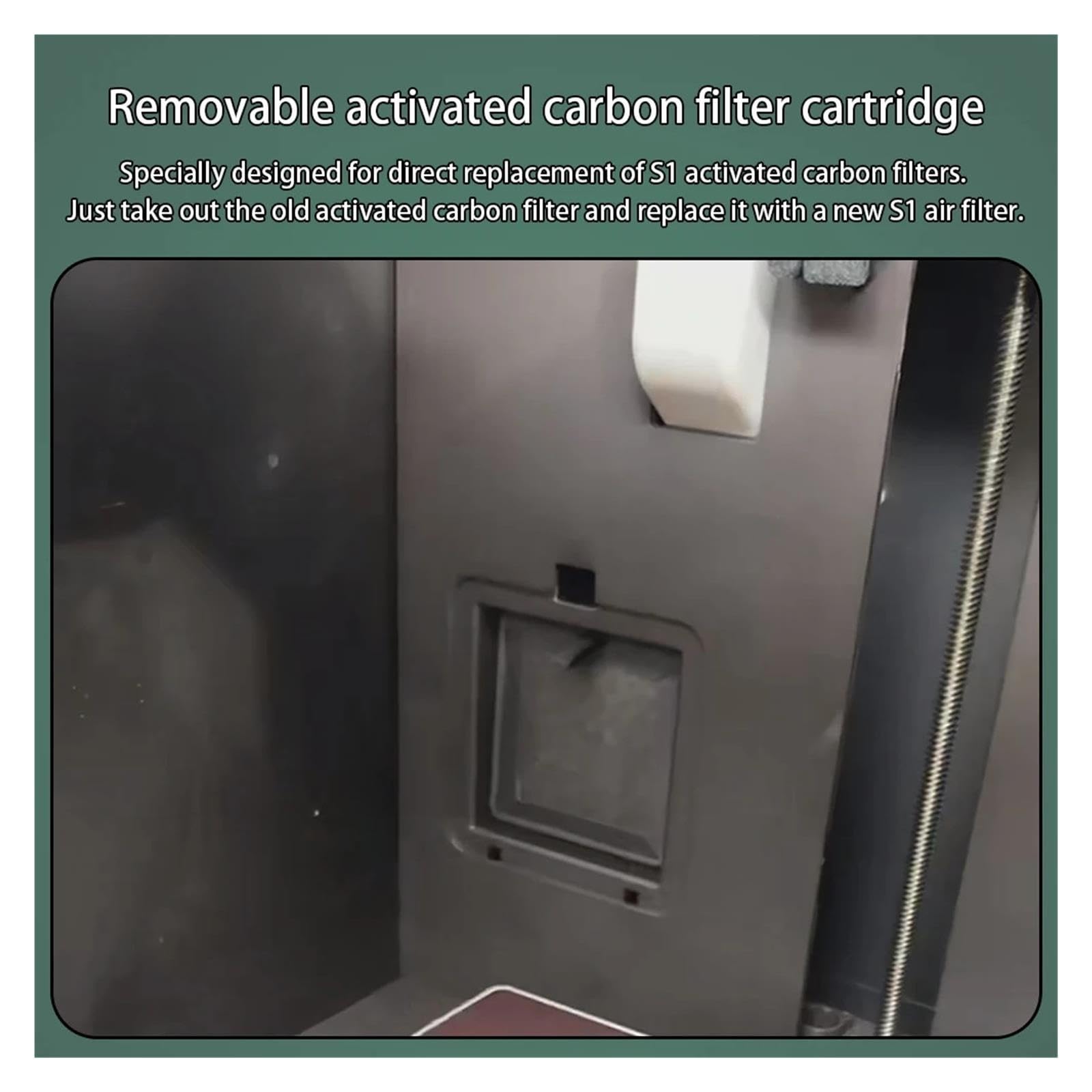 Filtro Aire Carbón Para Impresora 3D