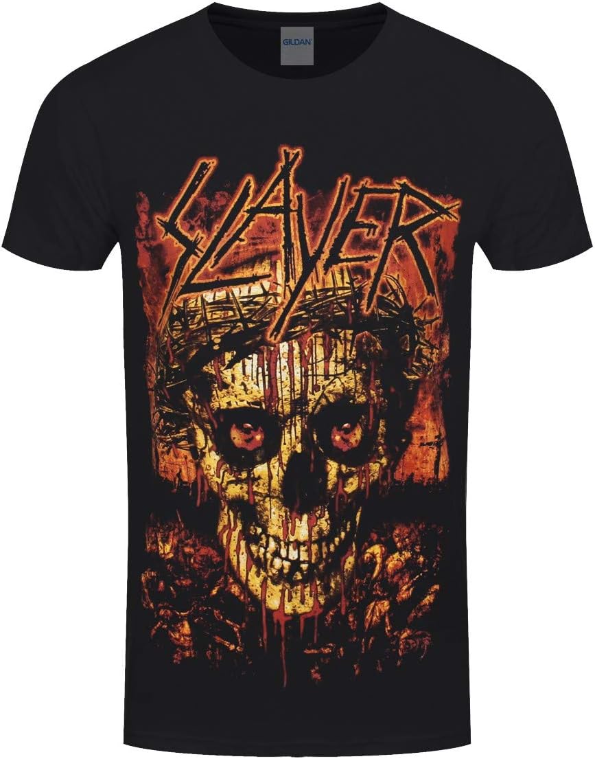 SlayerMen's Crowned Skull Short Sleeve T-Shirt
