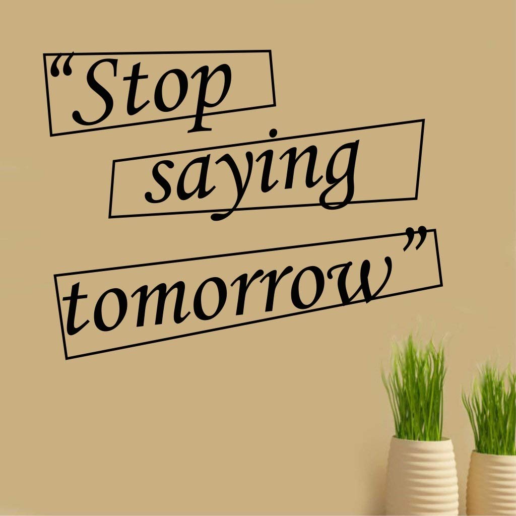 Asmi Collections Wall Stickers Success Motivational Quotes