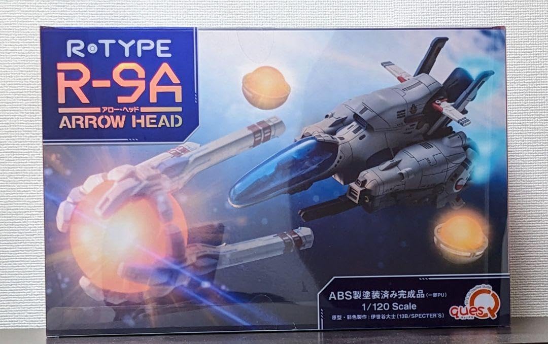 キューズQ R-TYPE 1/120 R-9A アローヘッド アローヘッド ブラックver R-9/