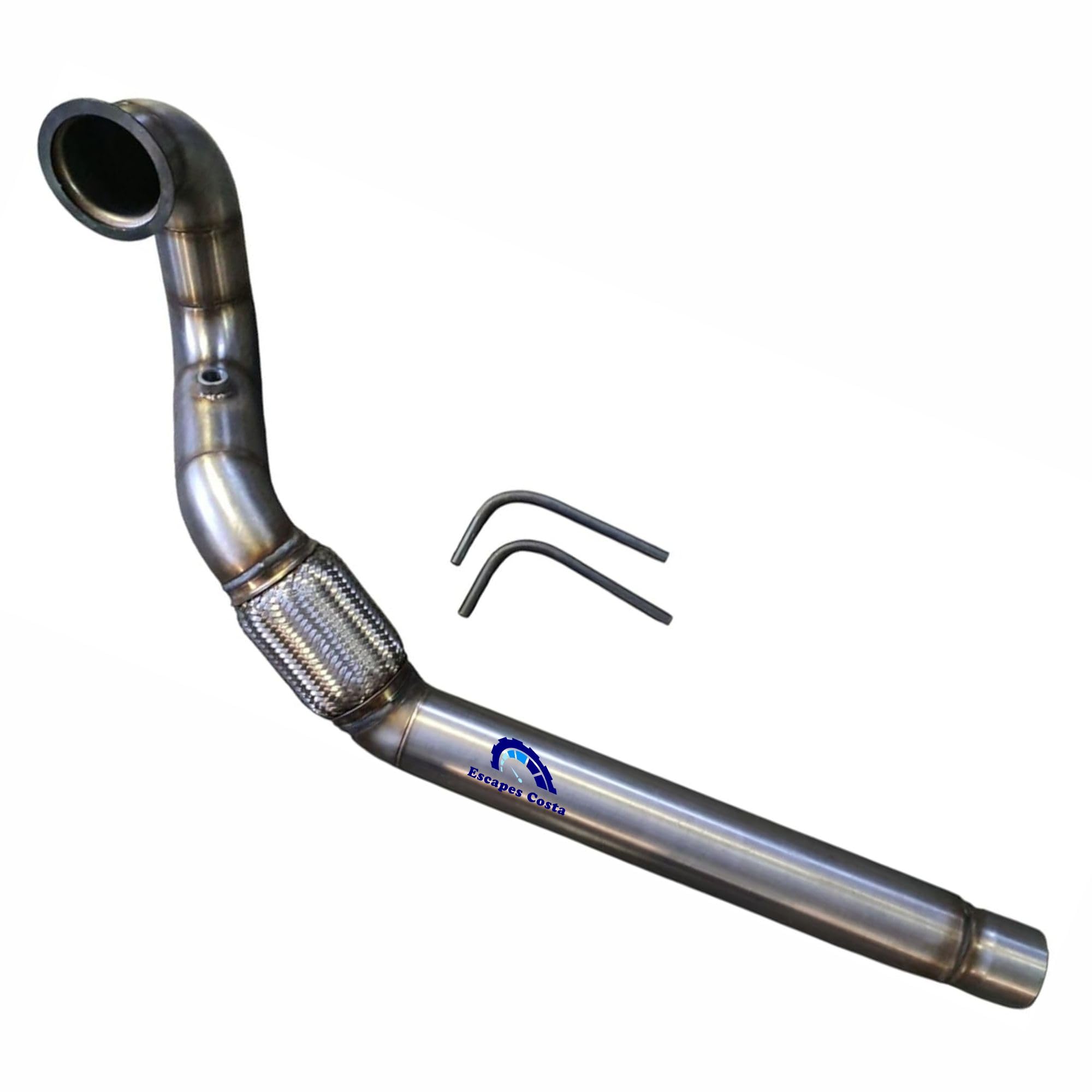Downpipe Leon 2.0TSI 5F A3 8V Golf VII GTI supresor catalizador 6