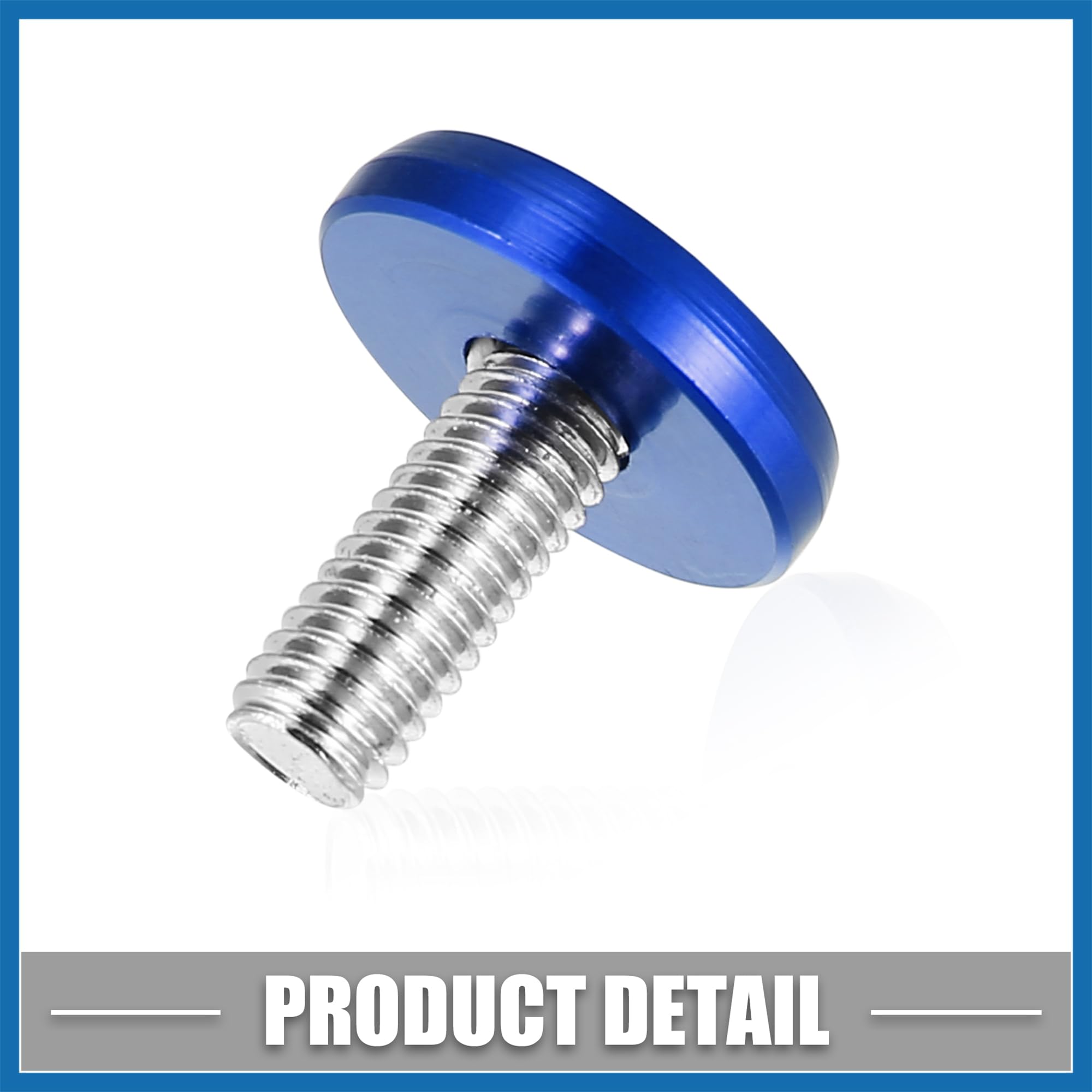 A ABSOPRO Auto Paraurti Paraurti Rondella Bullone Motore Bay Vestito Su Kit Blu Sostituzione dell'articolo