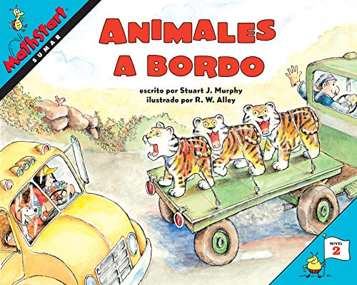 Animales a bordo: Animals on Board (Spanish Edition) (MathStart 2)