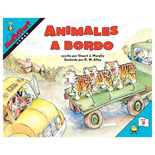 Animales a bordo: Animals on Board (Spanish Edition) (MathStart 2)