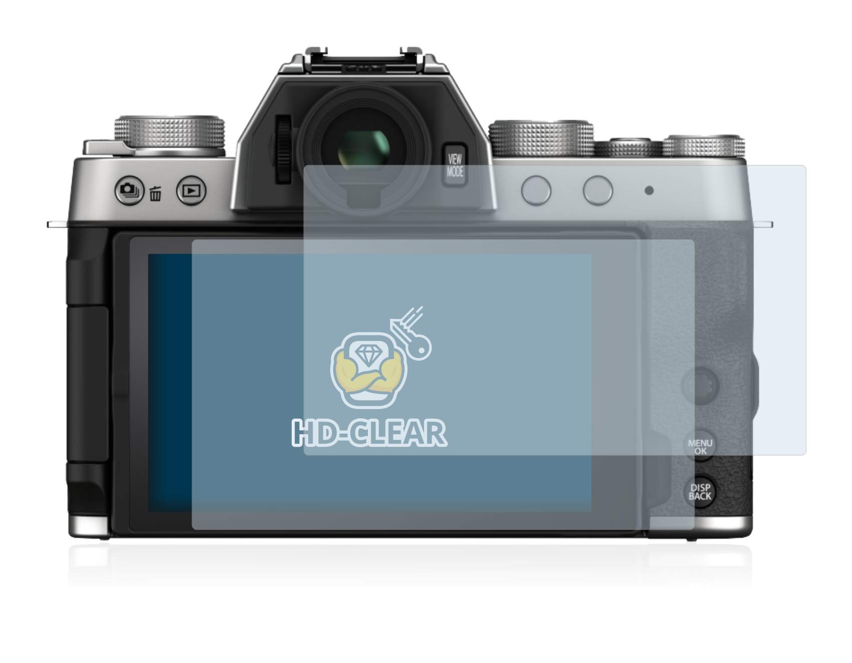savvies 6 Pezzi Pellicola Protettiva per Fujifilm X-T200 Protezione Schermo Trasparente