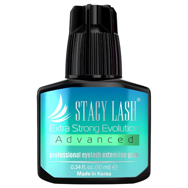 STACY LASH Cola preta para extensão de cílios Evolution Advanced, 10 mL