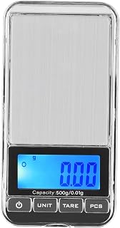 Gram Scale 0.01g High Accuracy Digital Pocket Scale with LCD Display, Mini Electronic Grams Reloading Weight Scale, Kitchen Scale (500g/0.01g)