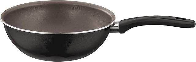 Judge Radiant JOM20B Teflon Non-Stick Wok 24cm Induction Ready Chef's Frying Pan, Oven Safe, 25 Year Guarantee