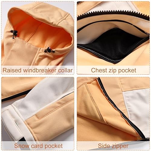 Miniatura 3 de Ropa de nieve para mujer conjunto de traje de esquí para deportes al aire libre ropa de snowboard impermeable chaquetas y pantalones transpirables