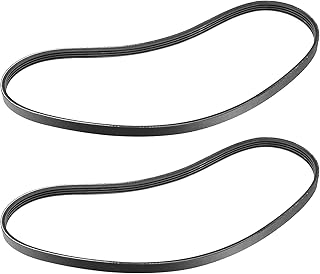 MaxLLTo 2 Pack Replacement Belt for Harbor Freight Central Machinery Mini Wood Lathe 65345 Model (24" Internal Length 4 Rib)