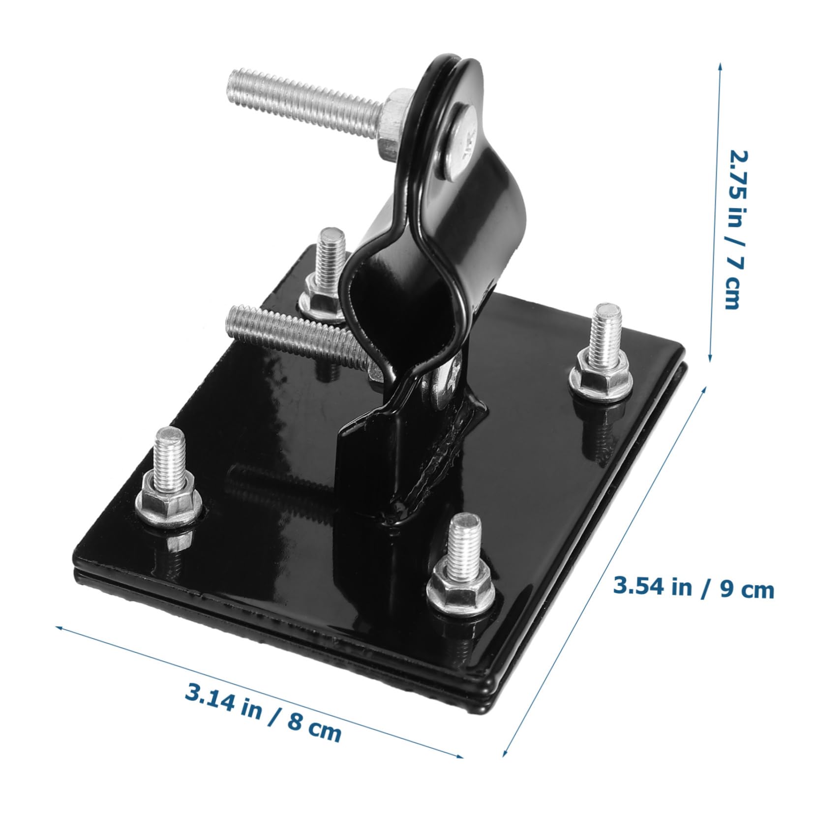 Totority Basket Bike Front Mount Bike Basket Bracket Detachable Fixers for Cycling