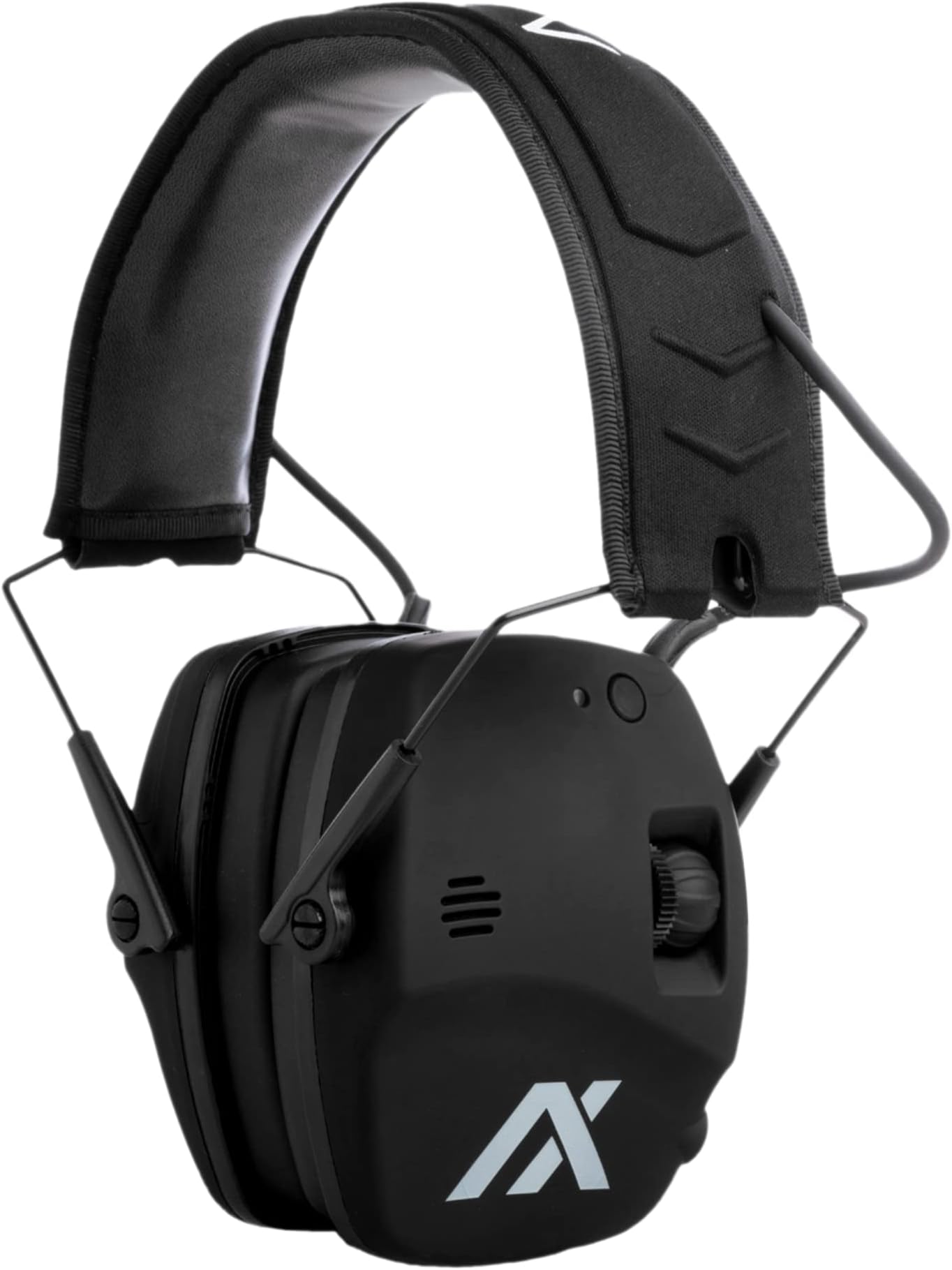 TRACKR Noise Cancelling Ear Muffs – Mowing, Construction & Shooting Ear Protection – Comfortable Ear Muffs for Noise Reduction – Sweat & Water Resistant Ear Protection for Shooting