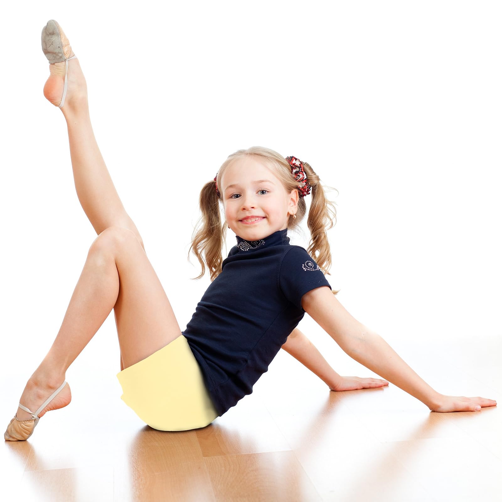 Boyiee 12er-Pack Mädchen-Shorts, Kleinkinder, Fahrrad-Shorts, Tanz, Gymnastik, Yoga, Sicherheit, aktive Unterkleid-Hosen