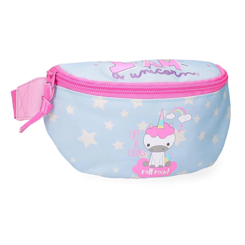 ROLL ROAD I Am a Unicorn Riñonera Azul 27x11x6,5 cms Poliéster