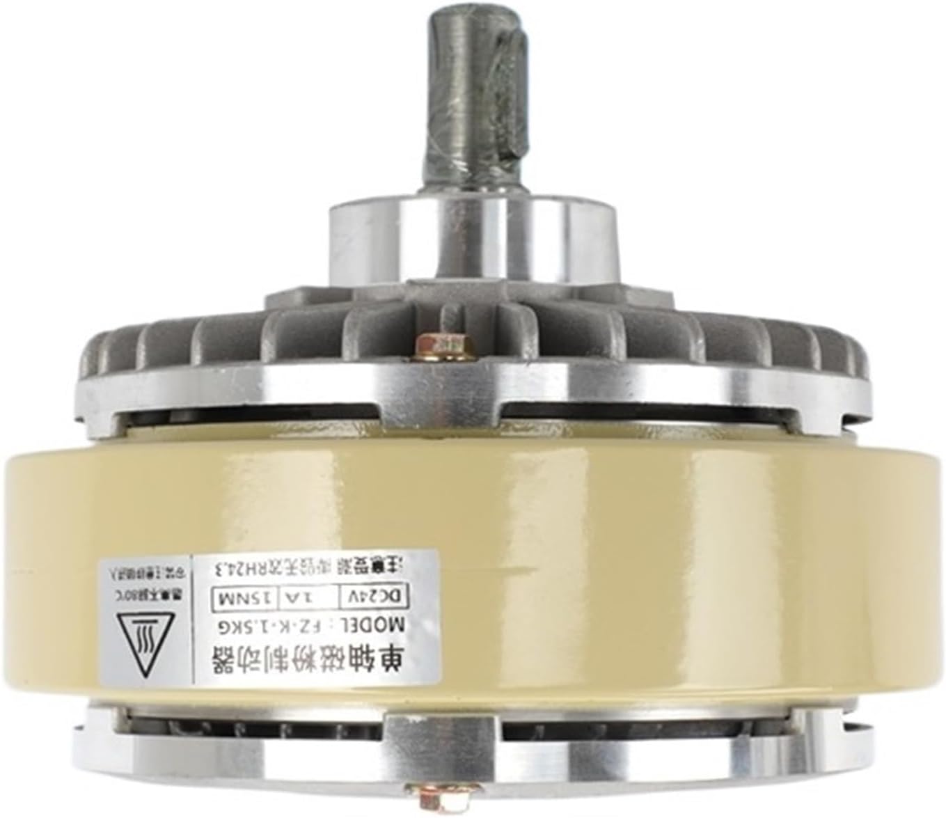0.6-40kg FL/FZ/PB/PC Single Axis Magnetic Powder Brake Dual Axis Clutch Hollow Core Tension Controller(Hole Type Brake 1.2kg)
