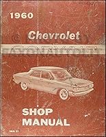 1960 Chevrolet Corvair Repair Shop Manual Original B00435FQFC Book Cover