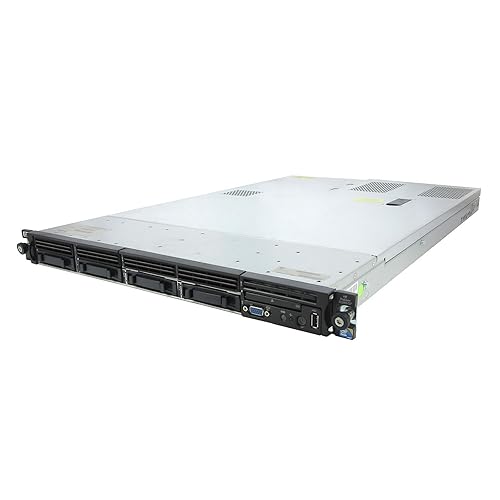 Servidor HP ProLiant DL360 G7 4B 2 x 2,66 GHz X5650 12 núcleos Total 32 GB RAM 4 discos duros SAS de 146 GB a 10.000 RPM sin sistema operativo (renovado)