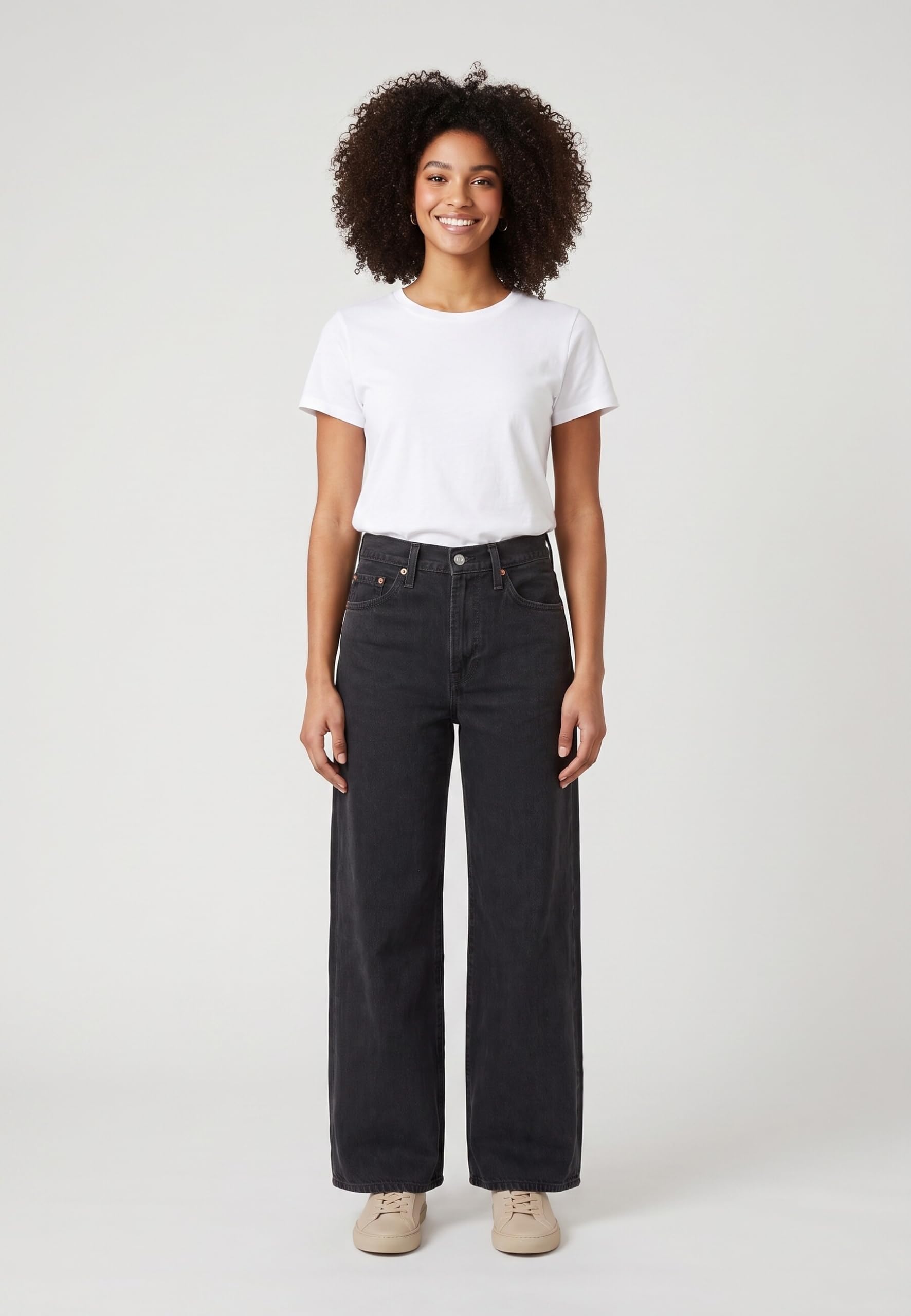 Levi's Ribcage Wide Leg H223 - Dżins Kobiety