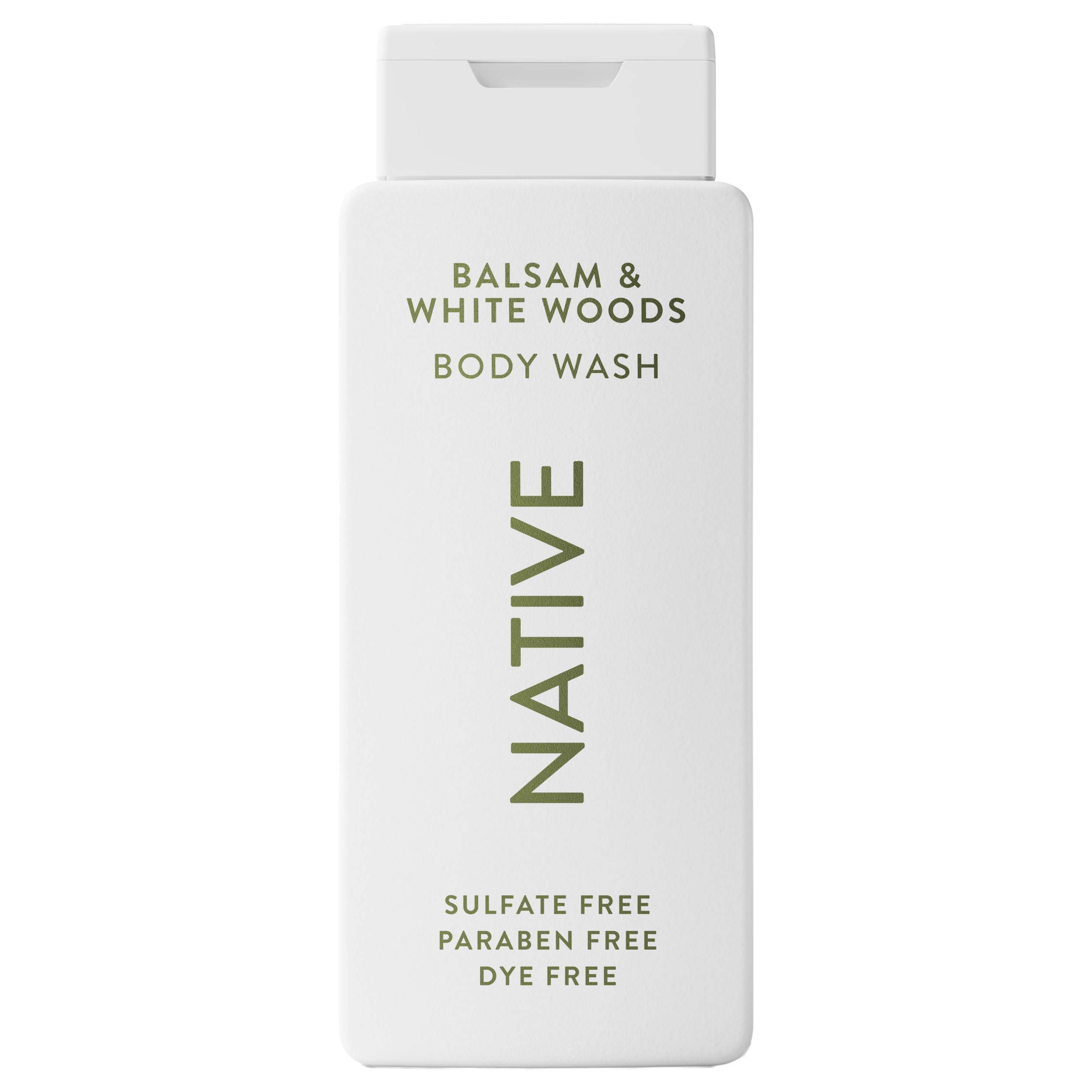 Native Body Wash Contains Naturally Derived Ingredients | For Women & Men, Sulfate, Paraben, & Dye Free Leaving Skin Soft and Hydrated | Balsam &
