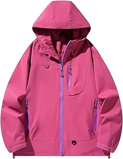 [FLYGAGA] アウトドアジャケットレディース マウンテンパーカー登山トレッキング防水防風 薄手 裏起毛 2タイプ