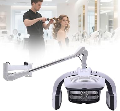 Efficiency Color Drying Processor, Hair Care Baked Oil Machine Hair Color Processor Suitable for Salon Perm Household Hair,Floor-Standing or wall-Mounted AvailableWall-Mounted