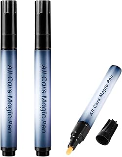 Magic Car Scratch Removal Pen Quick Repair Kit for All Cars Paint Scratches, Chip & Scuff Remover Pen, Waterproof & UV Resistant, Fits All Vehicle Colors (2pcs)