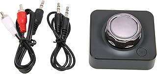 Bluetooth 5.0 Receiver, 3D Surround Sound Low Latency HiFi Wireless Sound Adapter for Home Music Streaming Stereo System