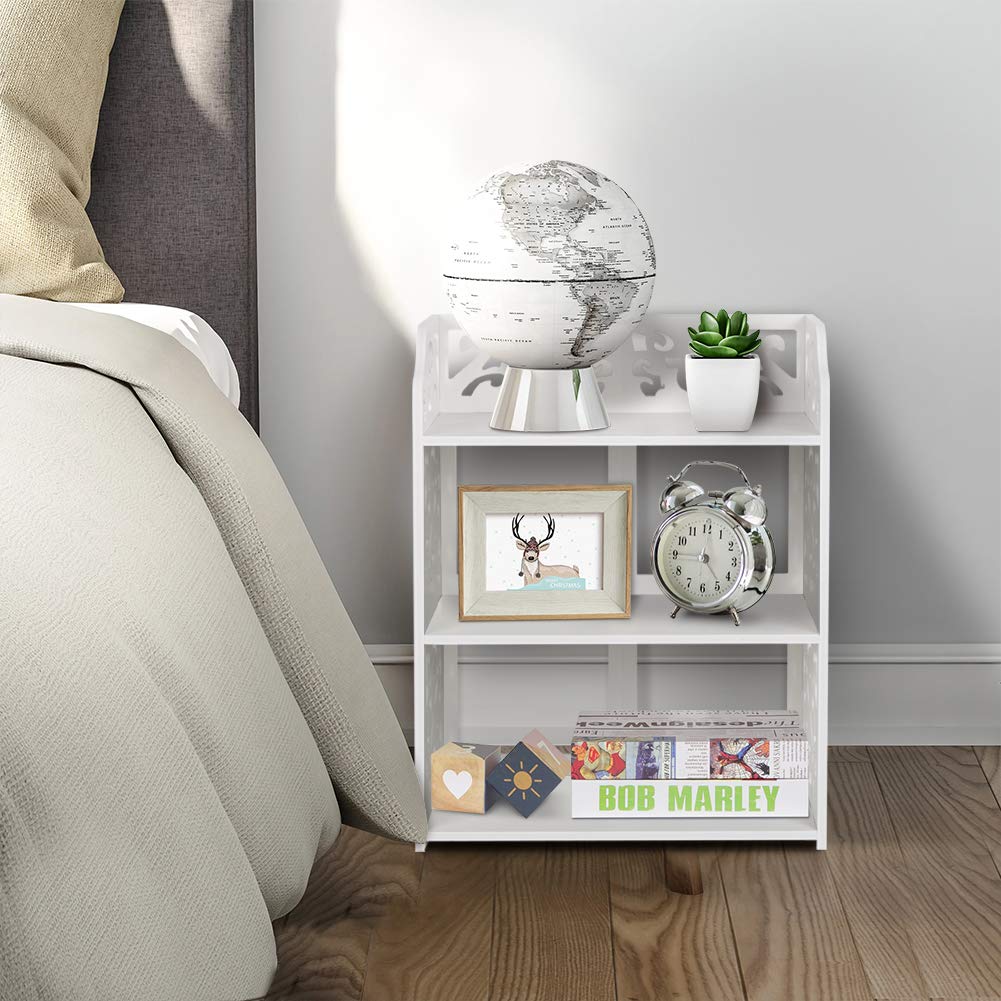 Scarpiera In Plastica Bianca Impilabile - Portascarpe Salvaspazio Con Vano Oggetti - Foto 4